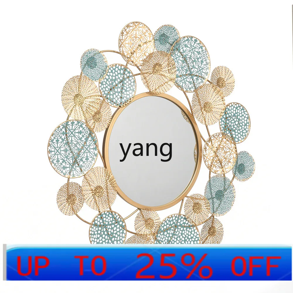 LMM fence wrought iron wall decoration pendant closes the door Xuan guitar yard sunflower luxury wrought iron