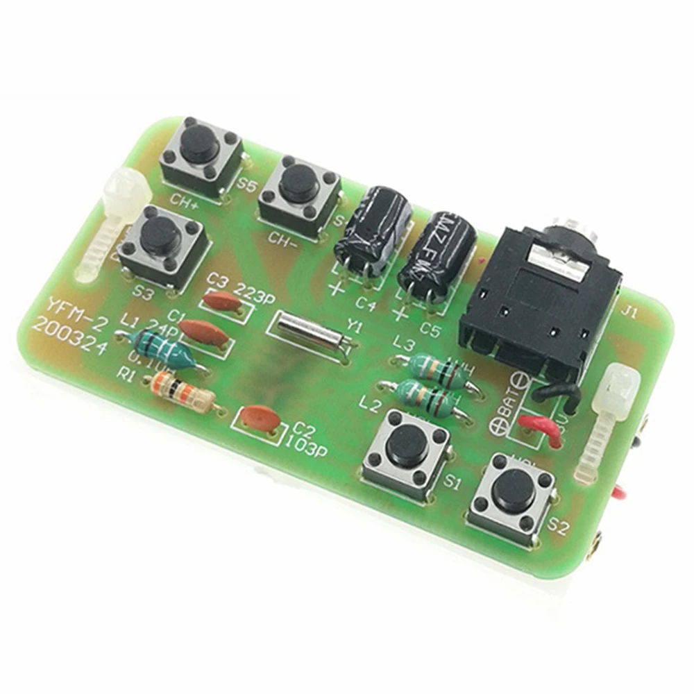 A49T DIY Radio Kit FM Stereo Radio Learning Patch Components Welding Assembly Production Kit