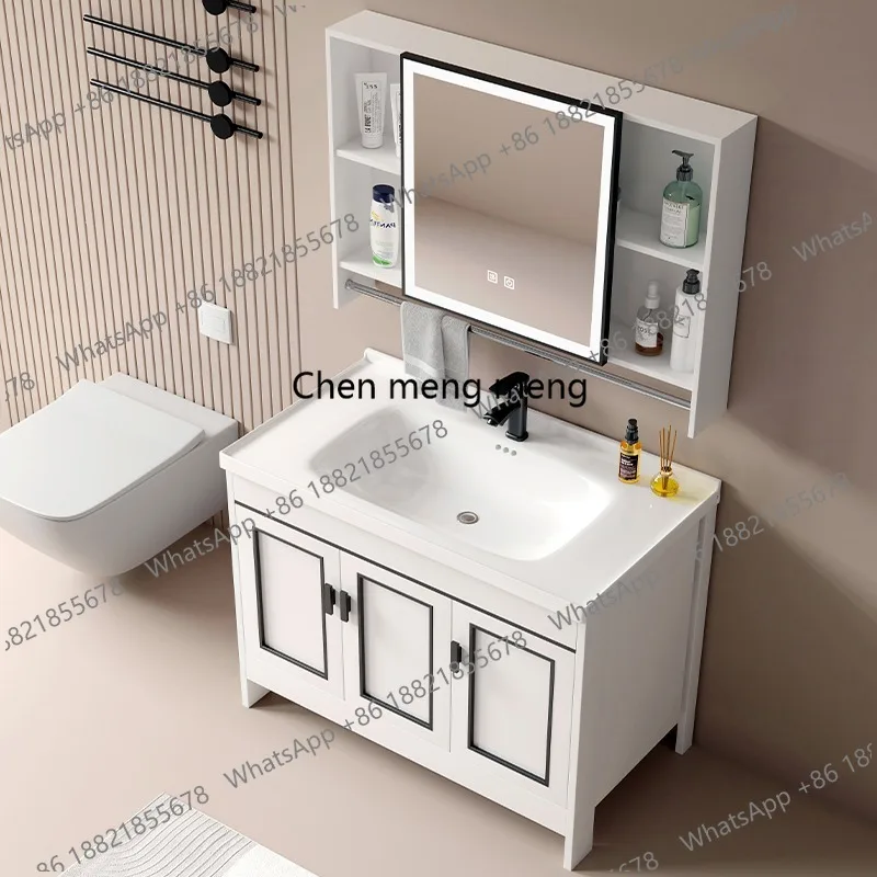 White Toilet Bathroom Cabinet Partitions Floor Disinfecting Display Bathroom Cabinet Mirror Paper Archivadores Home Furniture