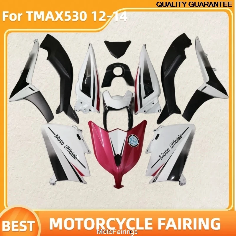 TMAX530 2012 2013 2014 Motorcycle Fairing for TMAX 530 2012 2014 High Grade Red Black White Bodywork ZZ05