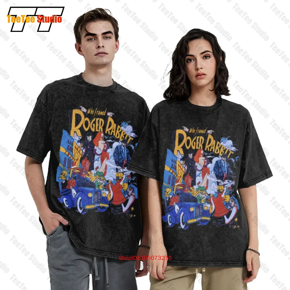 Who Framed Roger Rabbit Movie Vintage Oversized T-Shirt C7V4
