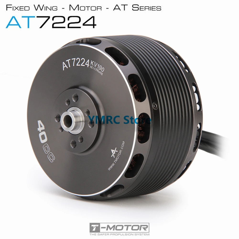 T-MOTOR AT7224 40CC KV160 KV190 motore Brushless per Drone ad ala fissa 30-40CC motore a benzina, Multicopter VTOL UAV