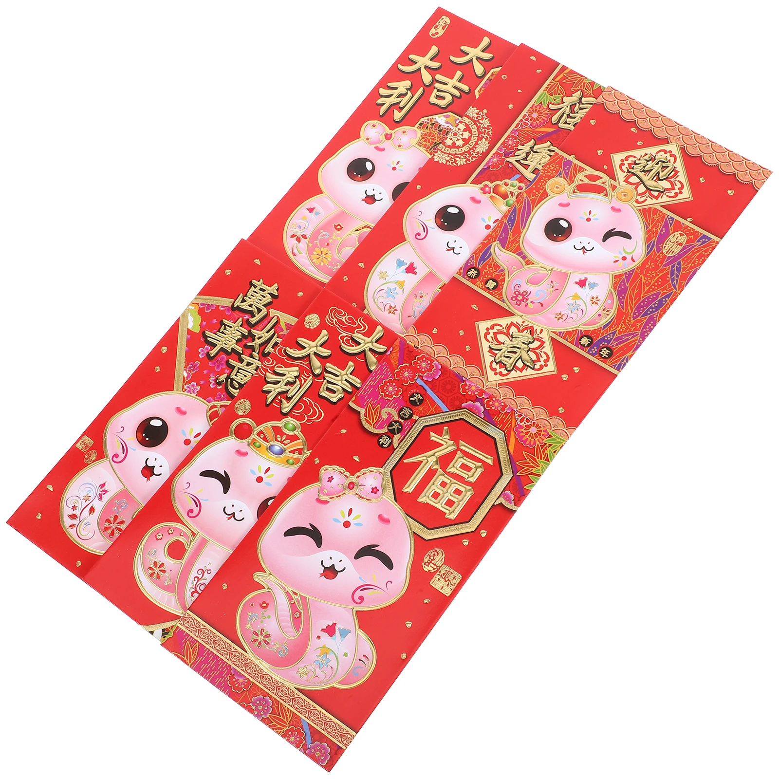 

30 шт., конверты со змеей, счастливые деньги, пакеты для семейных встреч, свадьбы, дня рождения, весеннего фестиваля, плотная бумага, многоразовая лунная бумага