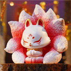 Ancient Nine Fox Fairy Series 2 Blind Box Toys Mystery Box Mistery Figure Caja Surprise Box Kawaii Toys Model Birthday Gift