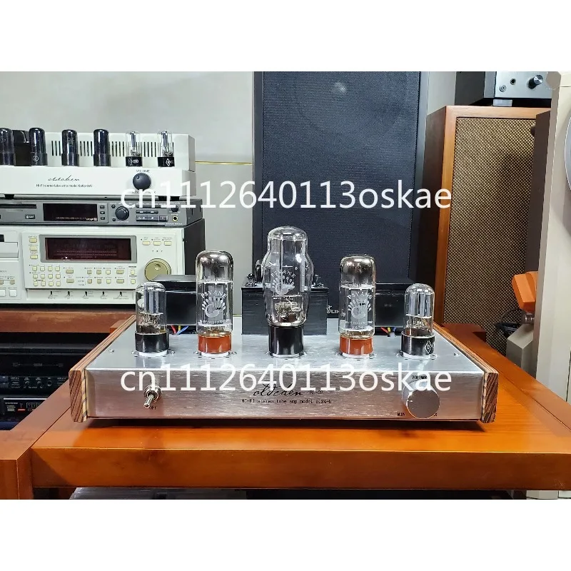 El34 single-ended manual shed pure bile machine hifi fever audio tube power amplifier