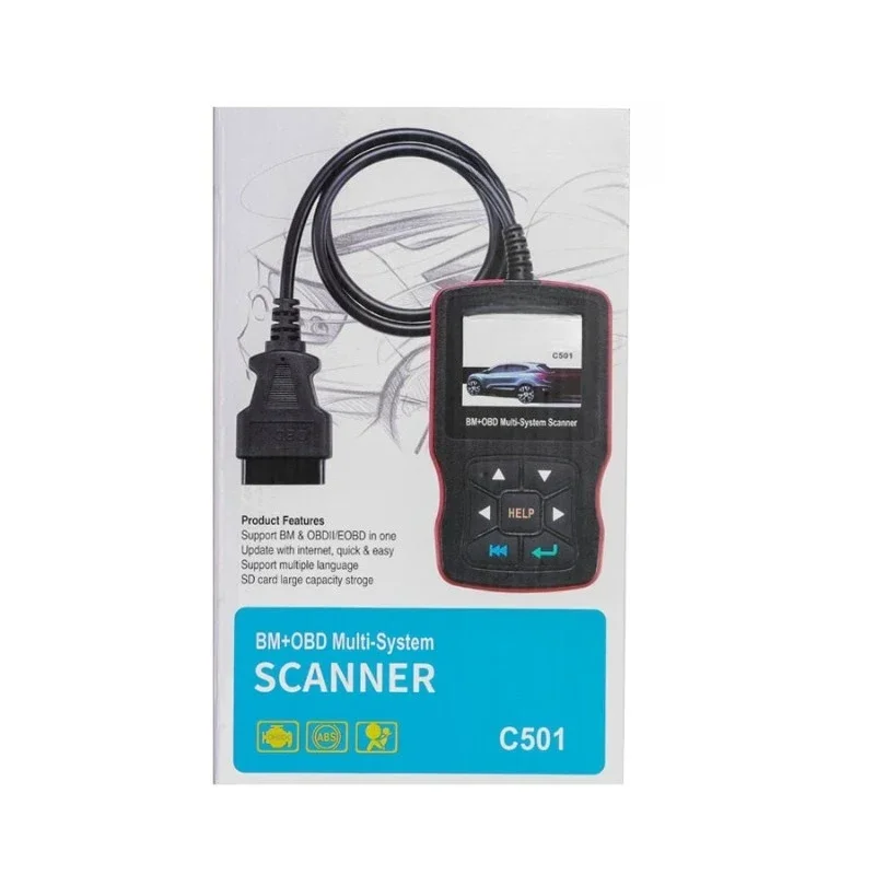 Suitable For BMW C501 OBDII/EOBD Car Diagnostic Instrument Genuine Upgrade Online Tool  Vehicles
