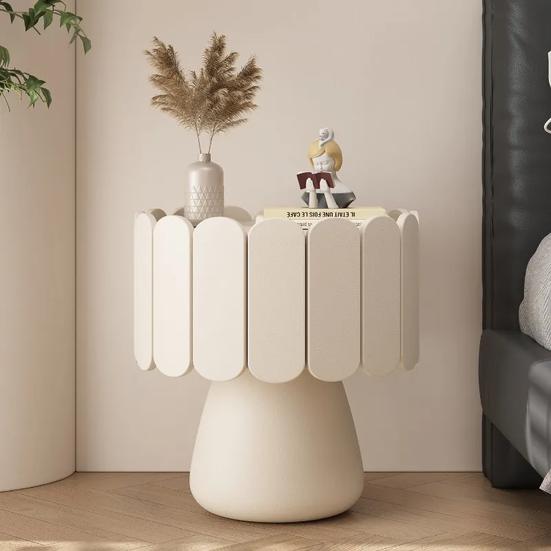 

Narrow Classic White Nightstands Unique Japanese Design Modern Bedsides Table Space Saving Mesitas De Noche Home Furniture