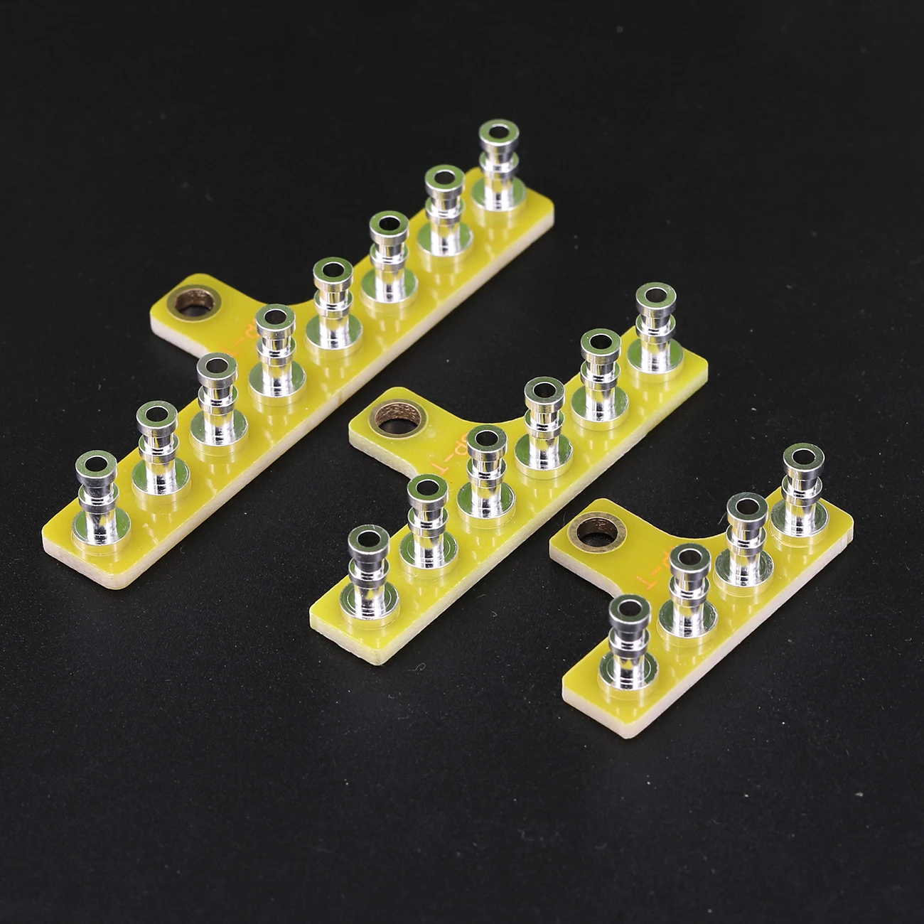 5PCS DIY Projects Audio Tag Strip Tag Board Turret Board 4Pins 6Pins 8Pins Gold plated Brass For Vintage HIFI Tube Amplifier