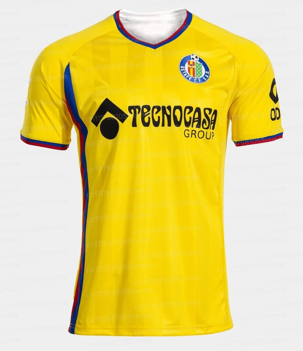 2026 Getafe Freizeit-Fußballtrikot Fan-T-Shirt, Kurzarm-Sport-T-Shirt im Familienstil, Bequemes Schnelltrocknendes Oberteil – Detail 6