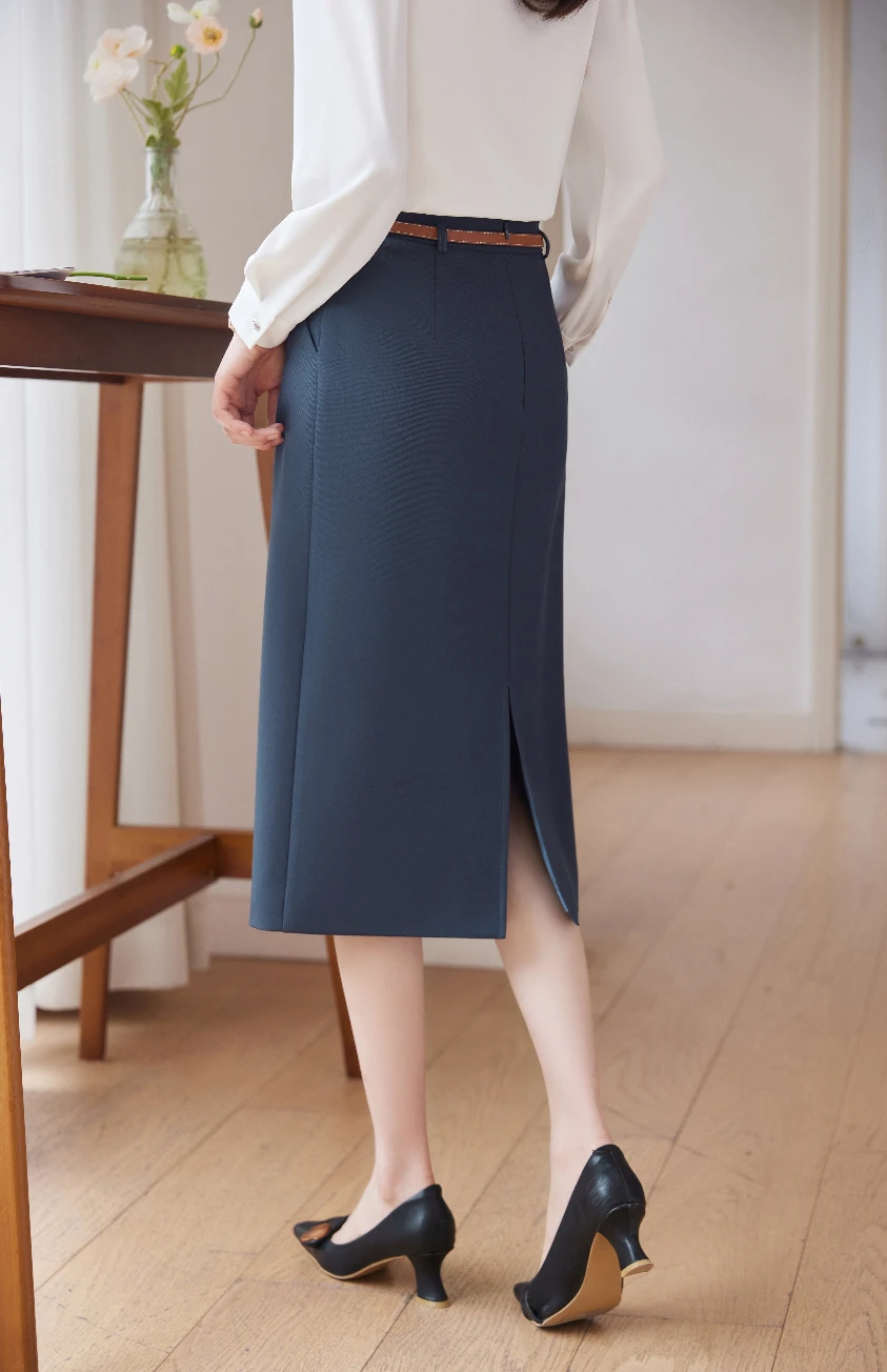 AIyssa-Elegant Long Skirt for Women, Professional Fashion, High Quality, New