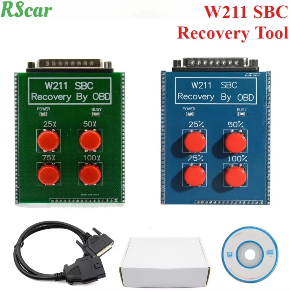 Новое поступление W211 Инструмент сброса SBC для Me-rcedes для B-enz W211 R230 ABS SBC Инструмент сброса Код C249F OBD2 Восстановление от OBD напрямую