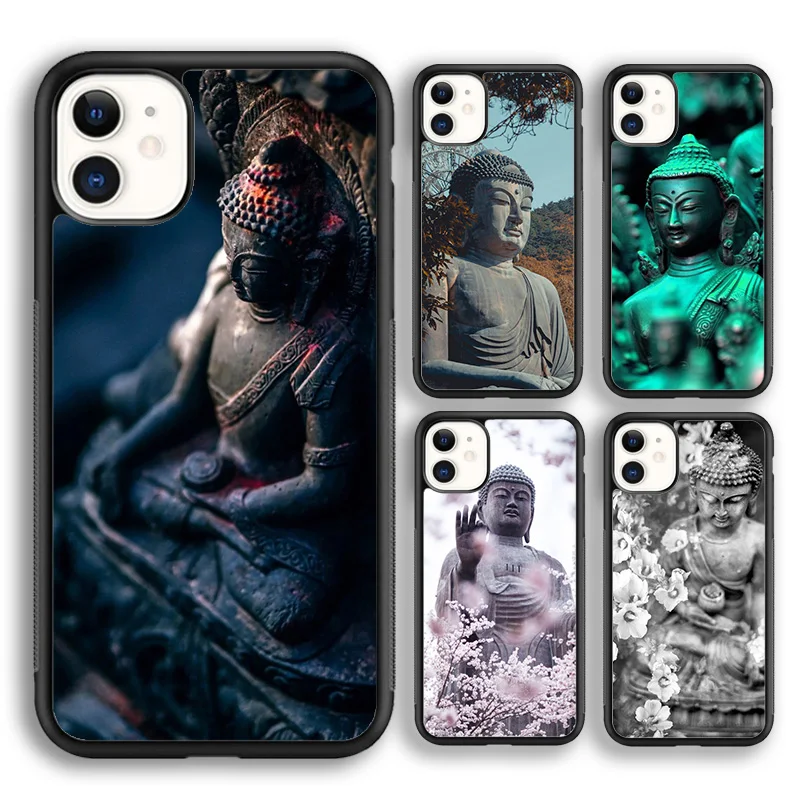 MaiYaCa Buddha Statue Phone Case Cover For iPhone 16 15 SE2020 6 7 8 plus 11 12 mini 13 14 pro max shell  coque