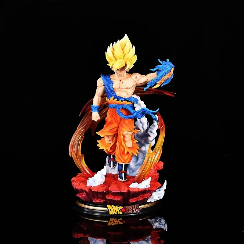 

27cm Anime Dragon Ball Z Figurine Super Saiyan Son Goku Action Figures PVC Collection Model Statue Toys Birthday Children Gifts