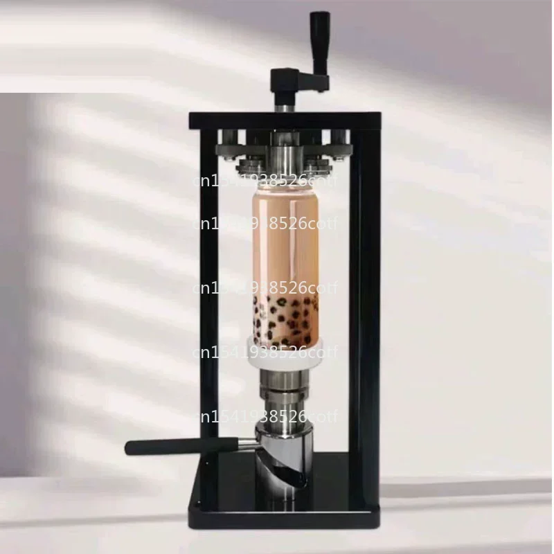 

55mm Outdoor New PET/Aluminum Can Sealing Machine Soda Beer Juice Coffee Bubble Tea Manual Sealer