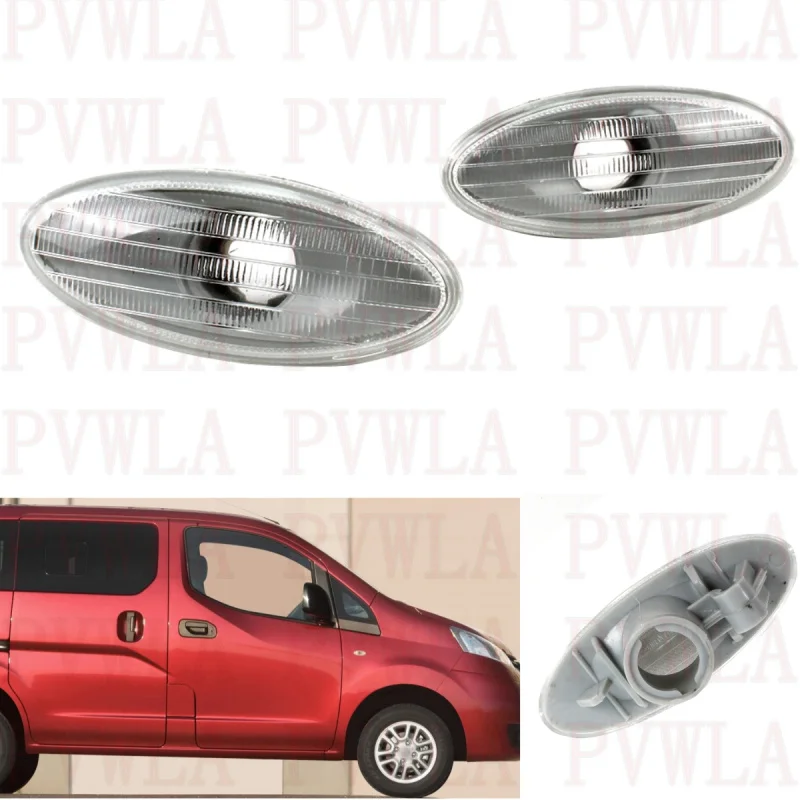 

Front Fender Turn Signal Light Lamp Indicator Without Bulbs 26160-8990A For Nissan NV200 Evalia 2010 2011 2012 2013 2014 2015