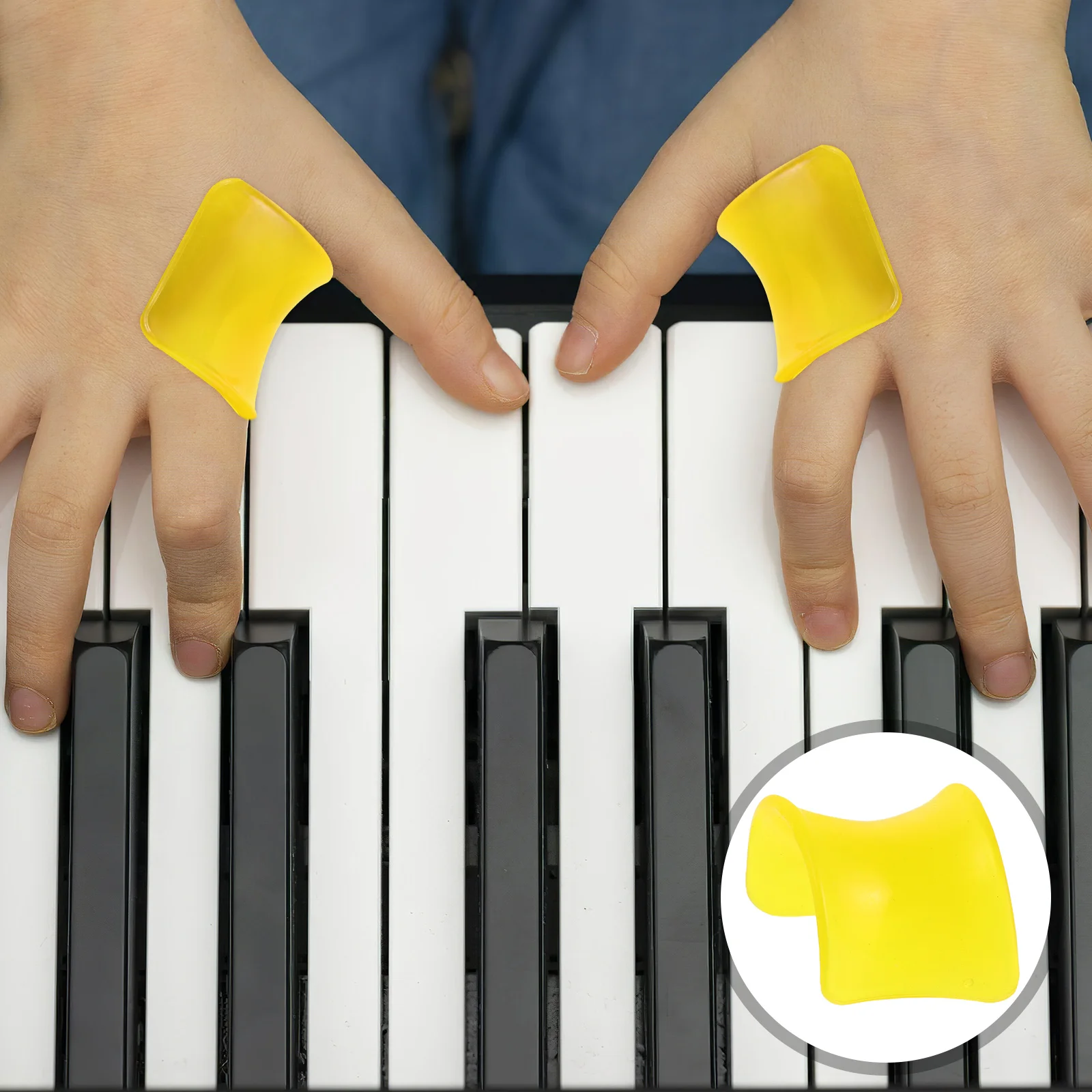 

Hand Corrector For Piano Guzheng Practice Tool Beginner Training Device Cloth Finger Strengthener Posture Corrector Child