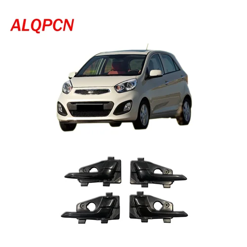 Imagen 1 del producto Para manija interior de puerta negro gris para kia picanto 2011-2016