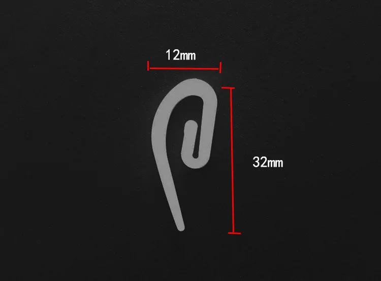 البلاستيك الستار السكك الحديدية المسار الطائرات الشراعية هوك ديكور جدار هوك الستار هوك