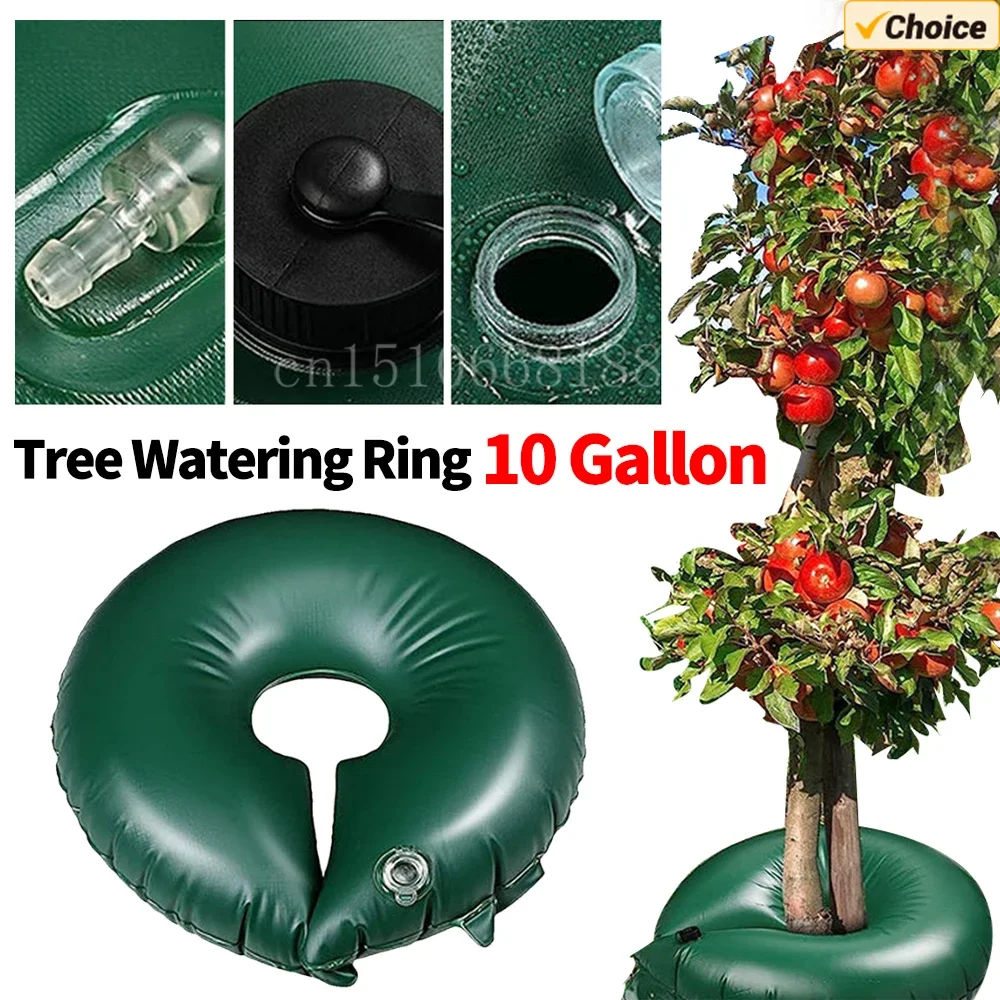 

10 Gallon Tree Watering Bag Slow Release Planting Water Bag PVC Root Water System for Planting Gardening Trees and Shrubs