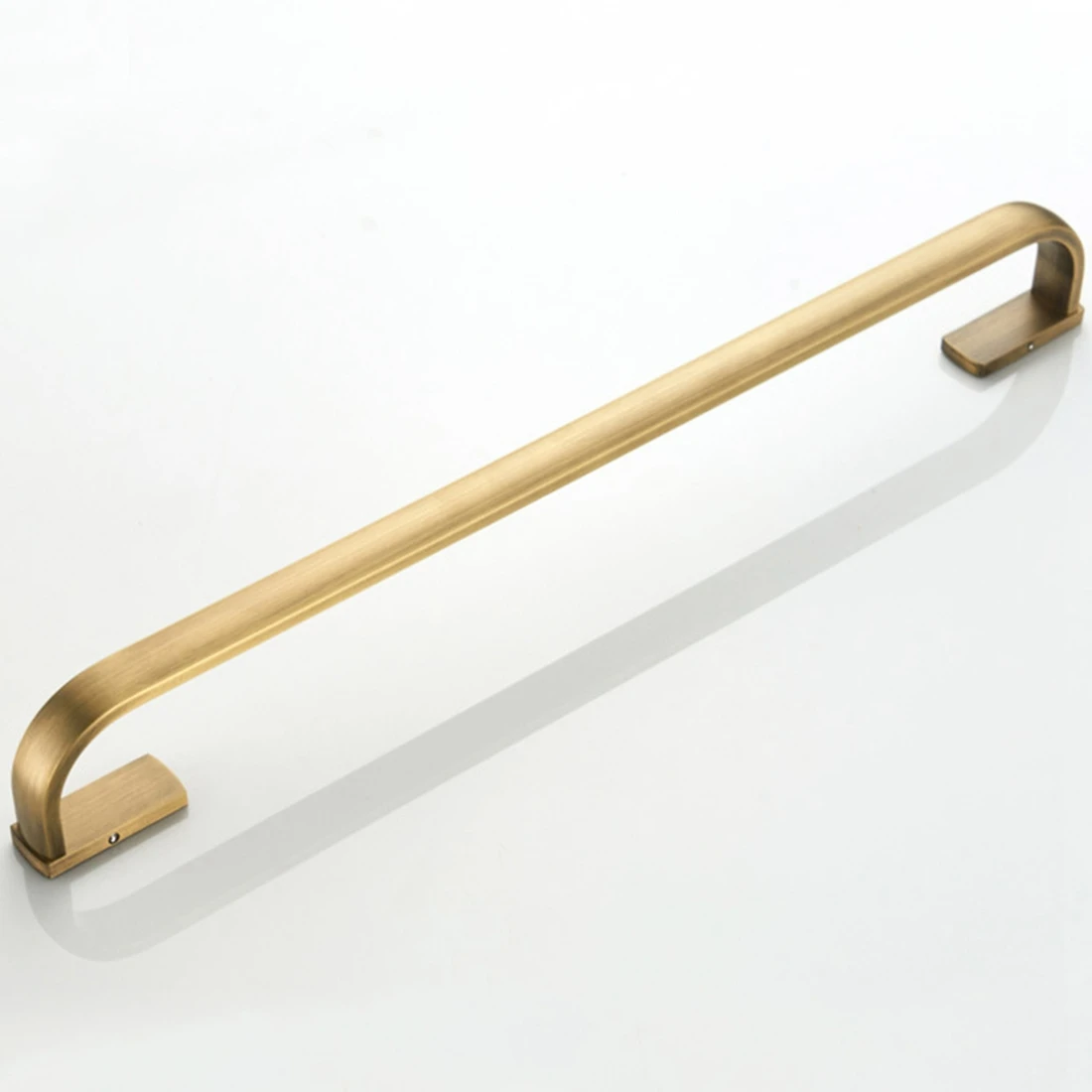 Toilet Towel Bar Single Bar Brass Bathroom Wall Mounted Towel Rack Brushed