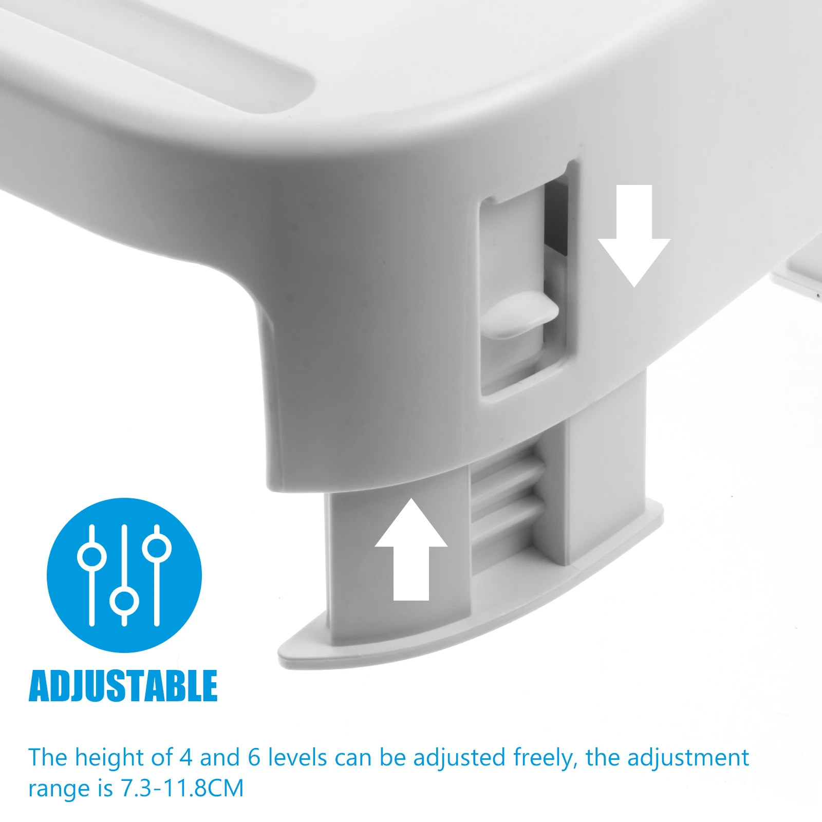 

Plastic Monitor Laptop Holder Computer Monitor Rack Nonslip Desk ganizer Storage Shelf Adjustable Height Computer Mount Rack