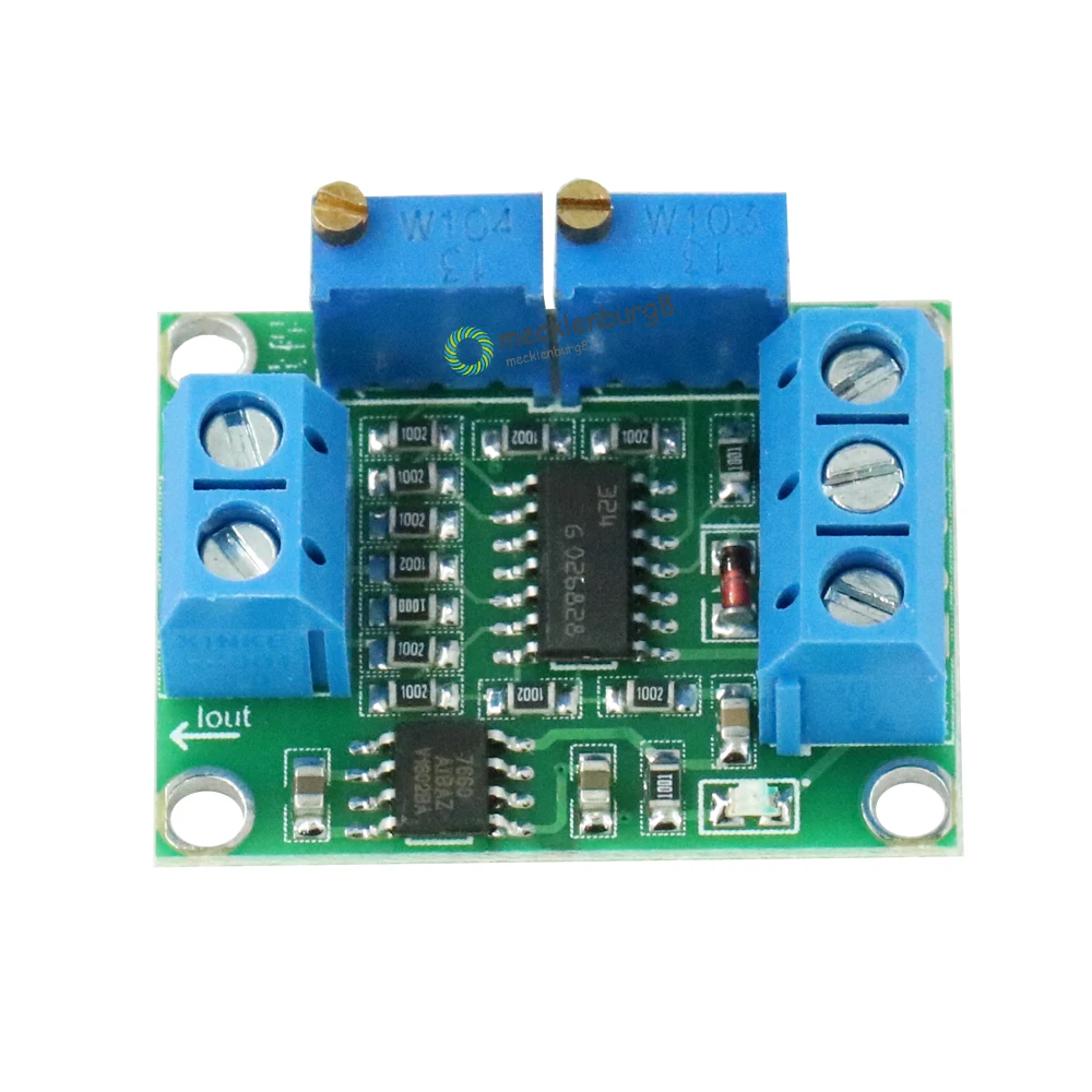 1x DC 7 V-35 V 0-2,5 V 3,3 V 5 V 10 V 15 V corrente a tensione da 4-20ma a 0-5 V convertitore trasmettitore di segnale di isolamento per Arduino