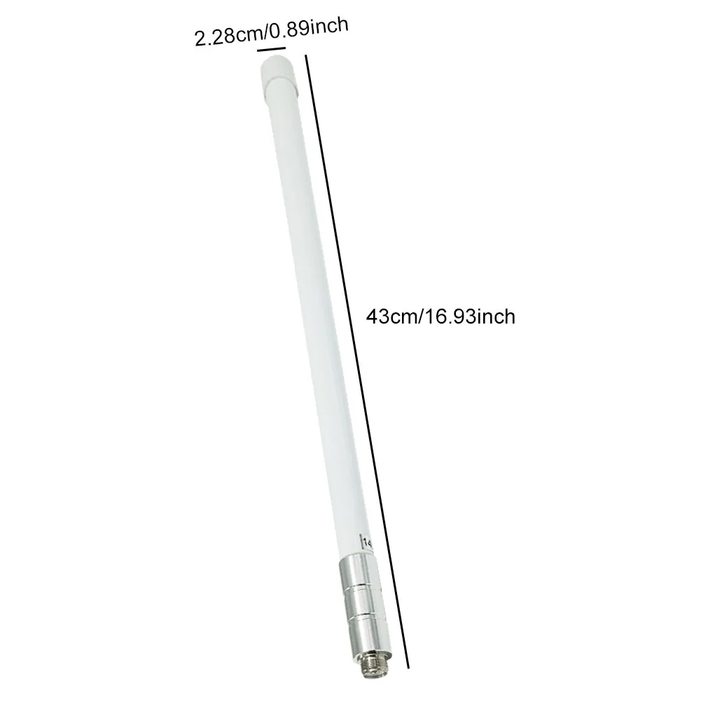 

Omnidirectional Outdoor Antenna 435MHz High Gain Antenna Outdoor Omni Directional Fiberglass Base Antenna Omni Antenna