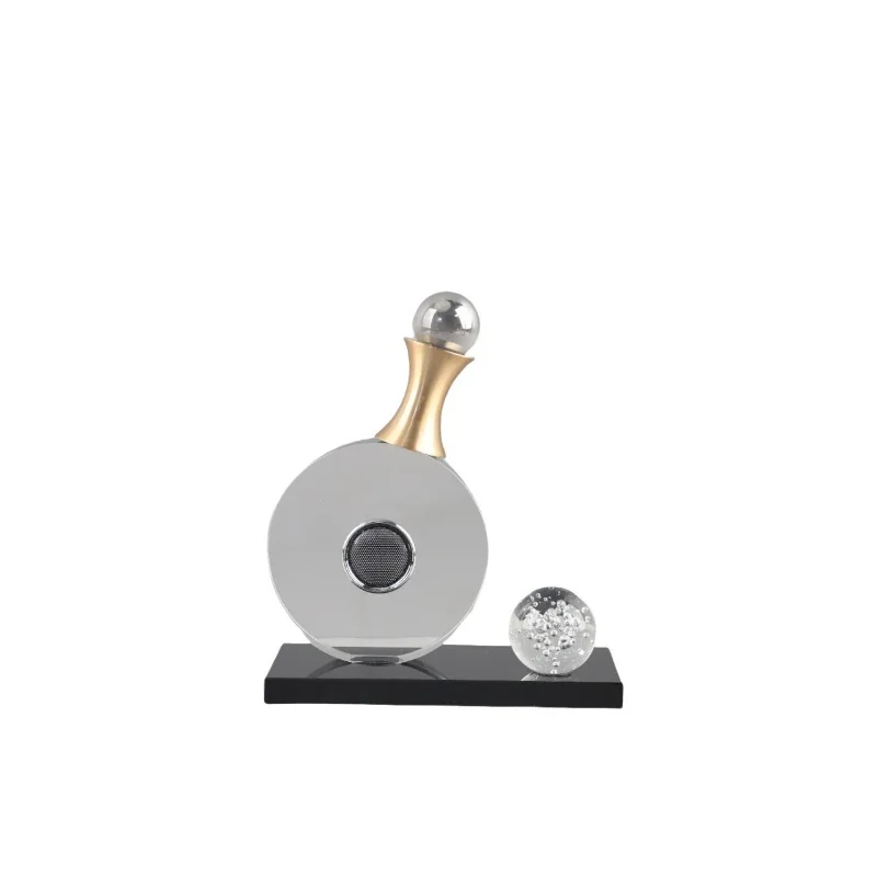 

European light luxury transparent crystal pipa art decoration ornament entrance bedroom living room TV cabinet home decoration