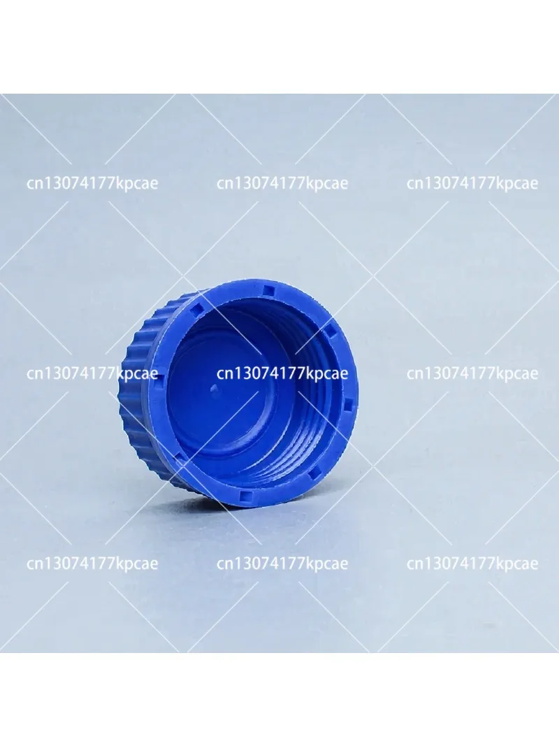 GL45 Reagent Bottle Cap 45mm, With Universal Silicone Gasket, 43×3 Blue Sealing Washer