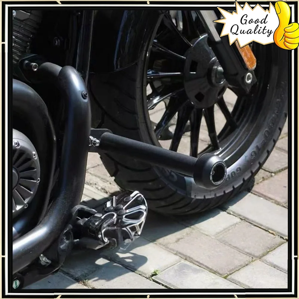 Good Quality For Honda Rebel300/CMX500 CL300/CL500 modified stainless steel straight bar bumper