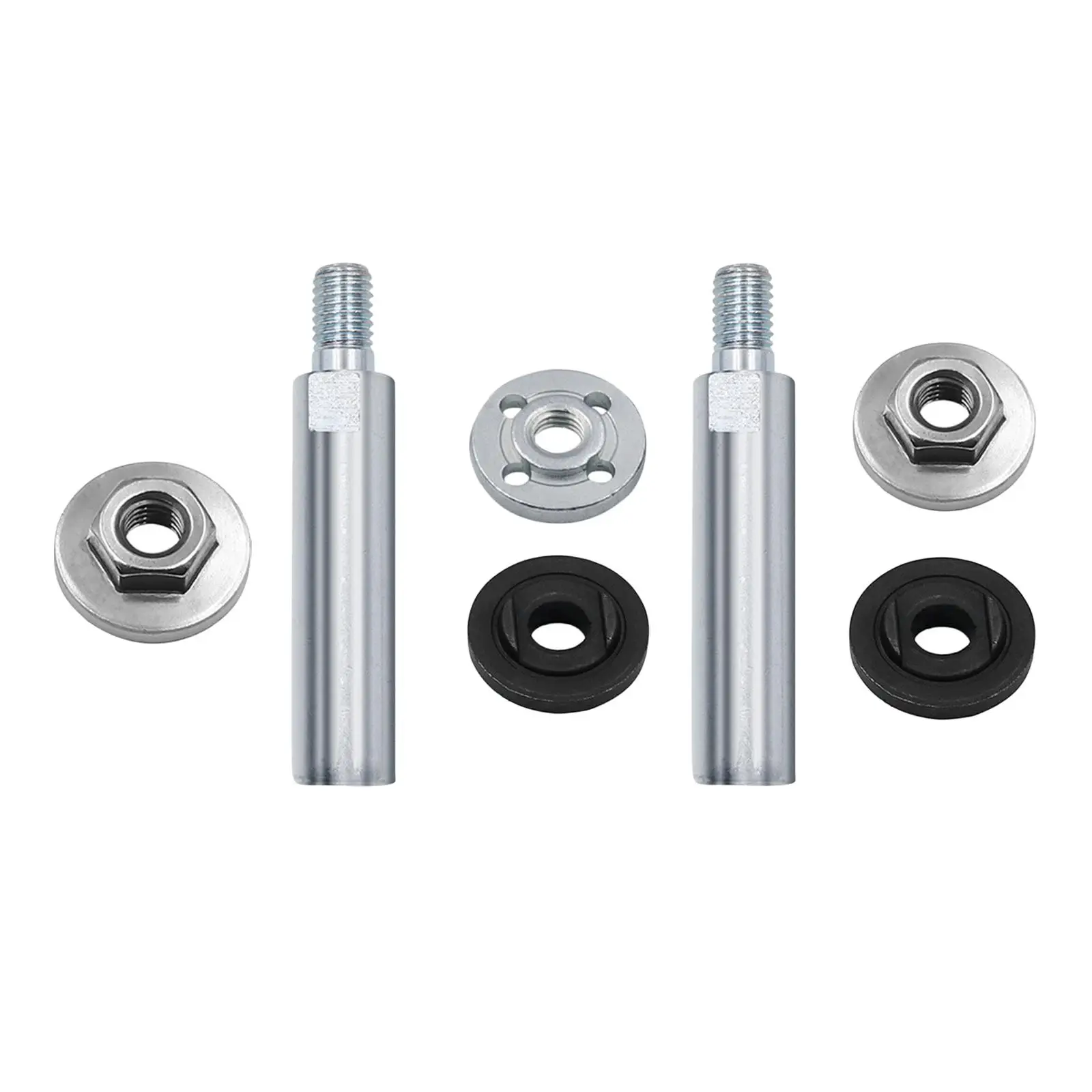 M10 Angle Extension Connecting Rod, 80mm Rotary Extension Shaft Set 0 Type Angle and Polisher, Thread Extension Rod