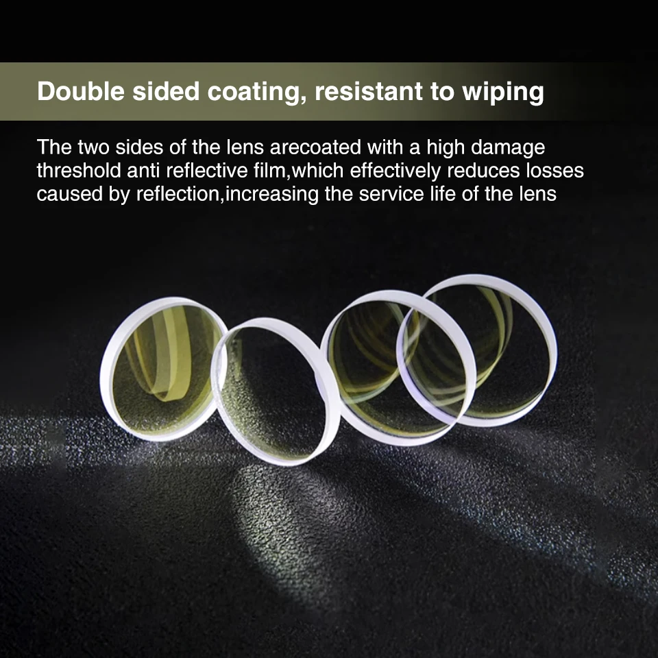 10 قطعة Raytools الألياف الليزر واقية ويندوز عدسة 24.9x1.5 4kw ل Raytools WSX Bodor أجزاء آلة قطع الرأس القوية #3