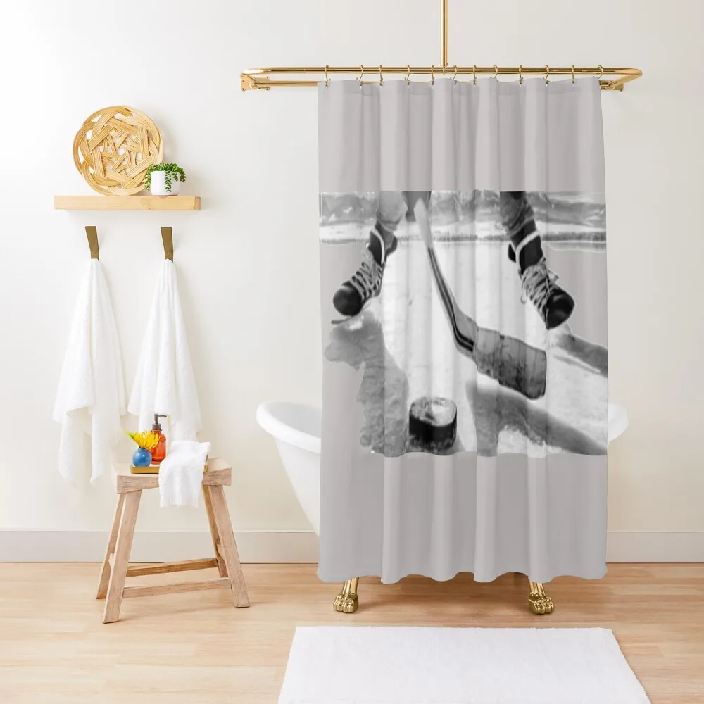 HOCKEY Shower Curtain Bathroom Showers Waterproof Fabric Shower Waterproof Shower In The Bathroom Curtain