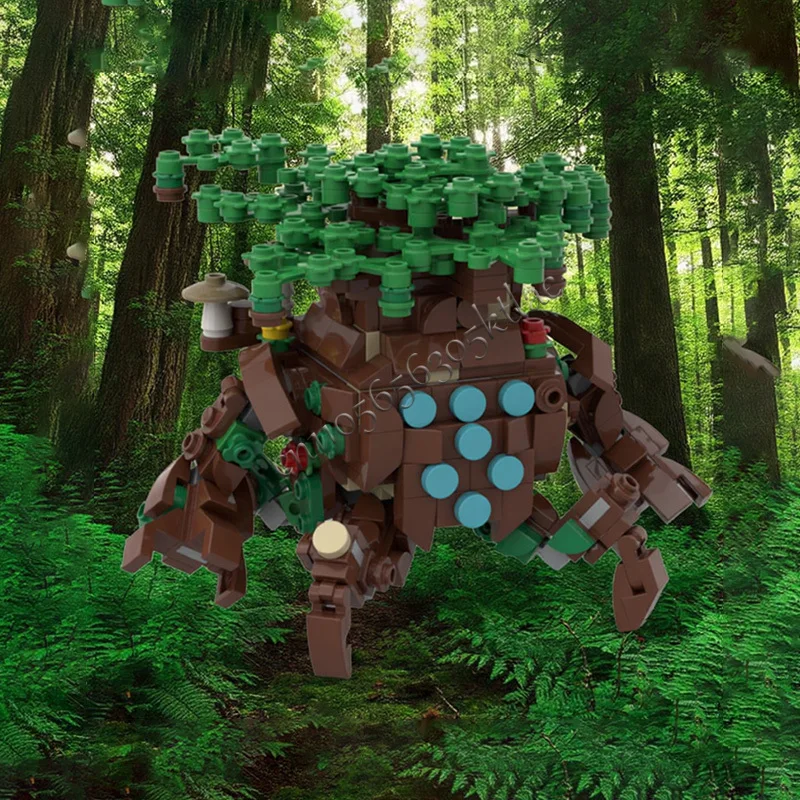 463 Pezzi Serie Personaggi di Giochi Popolari Oakward Sentinel MOC Blocchi da Costruzione Modulari Personalizzabili Giocattolo DIY Regalo Festivo