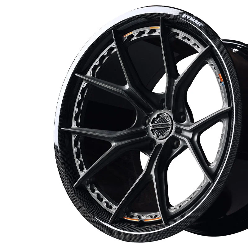 -For Carbon Fiber 5x120 5x112 Racing Car Wheels 19-22 Inch Two-Piece Forged Alloy 35mm ET New for &