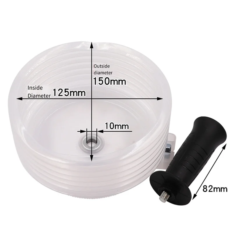 A96I-2Pc 電気ハンマードリル集塵機穴オープナー集塵機カバー防塵ホールソードリルビットカバーハンドル付き