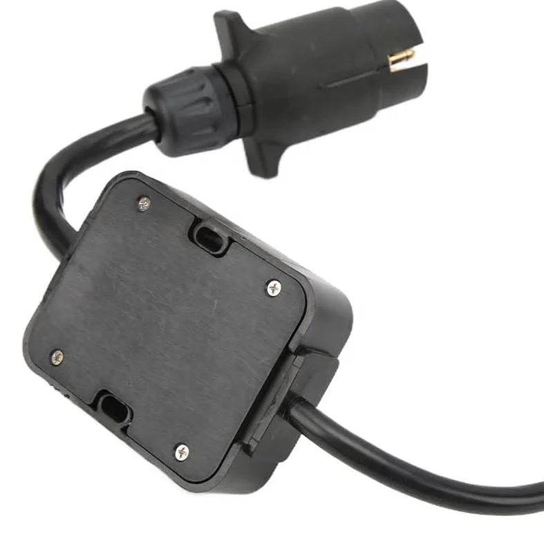 European 7-Pin to American 4-Pin Trailer Adapter Taillight Circuit Converter view 6