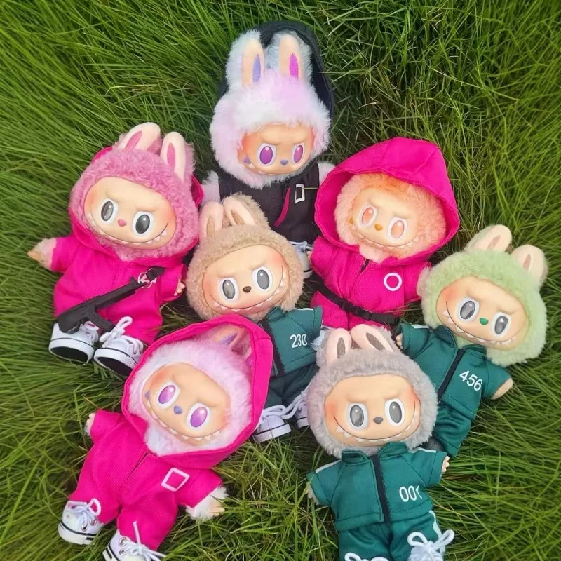 

Кукольная одежда серии Seafood для Labubu 15 17 см, кукольная одежда, костюм штурмовой команды «сделай сам», корейская драматическая серия, аксессуары для костюма