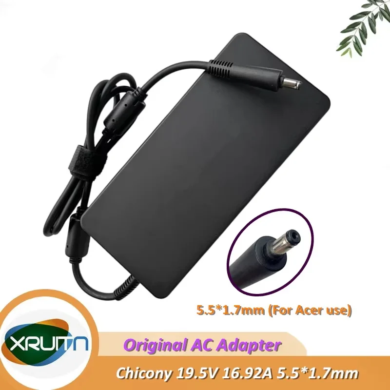 A20-330P1A 330W AC Adapter 19.5V 16.92A Charger For Acer Predator Helios Neo 16 Gaming Laptop Power Supply N22Q22 PHN16-71-77HU