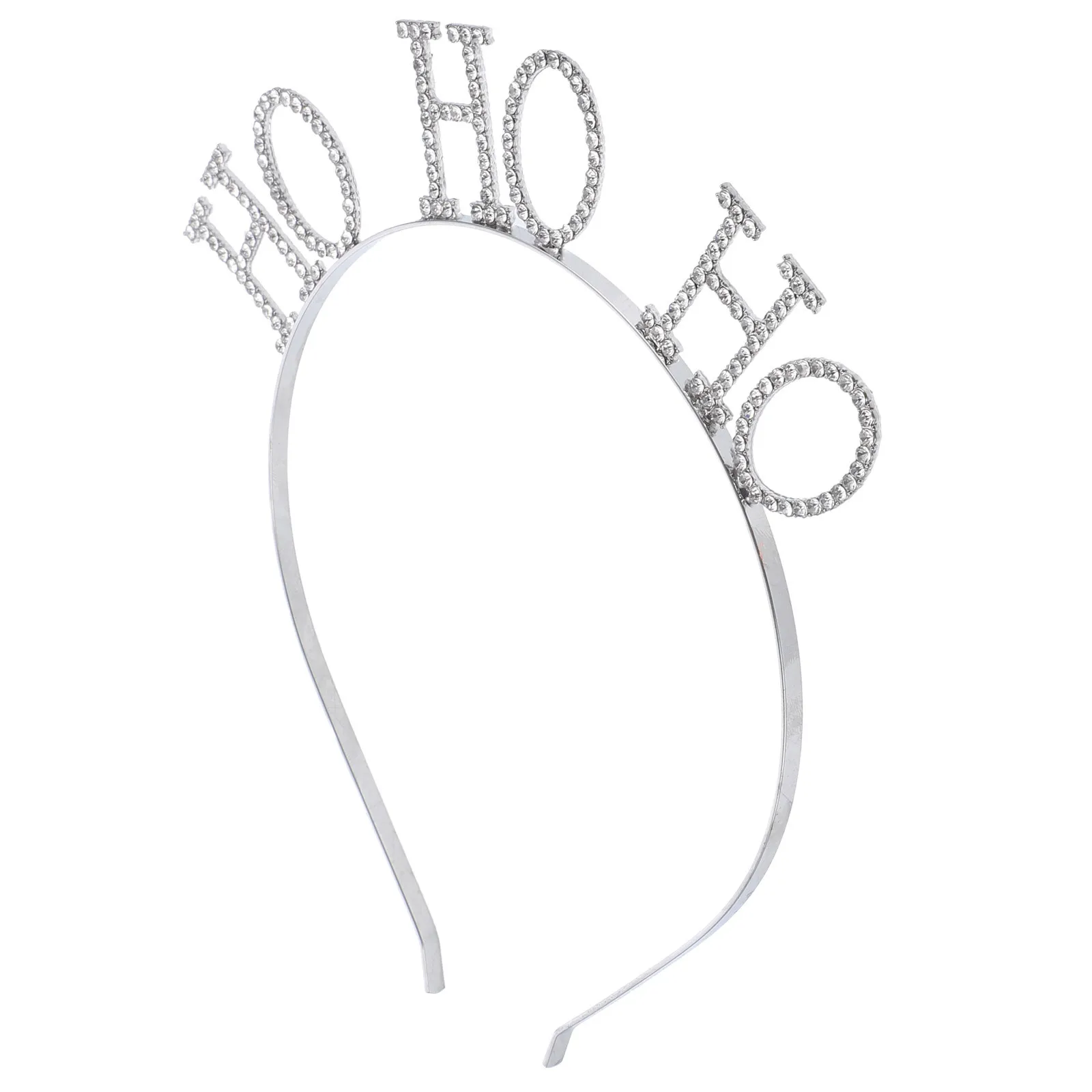

Christmas Headband Cute Sparkly Crystal Lightweight Party Hair Accessories Decorative Headband for Women Xmas Party