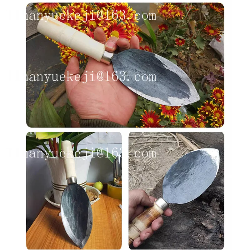 Small Petal Shovel Portable Outdoor Gardening Spade Multi-purpose Soil Loosening Grow Dig Vegetables Shovel Durable Manual Tools