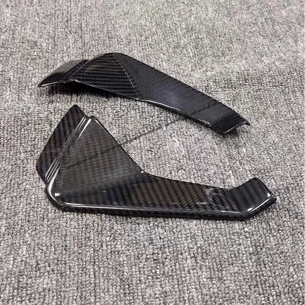 Cubierta de ala de viento para motocicleta, aletas de carenado aerodinámico cónico, labio delantero para Aprilia RS 660, 2020, 2021, 2022, 2023,