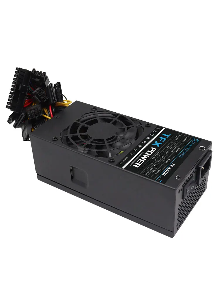 TFX 400W alimentation Flex ATX 400W PSU 110-240V 20 + 4Pin Source d'alimentation pour ordinateur de bureau petit boîtier