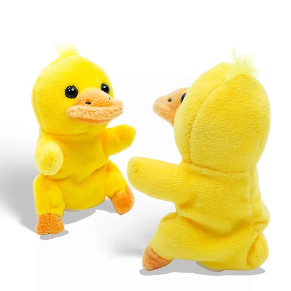 Muñeco de tela, marioneta de dedo de animales de granja, juego de rol, marioneta de mano de animales educativa, marionetas de contar historias de dibujos animados, juguete de peluche para niños