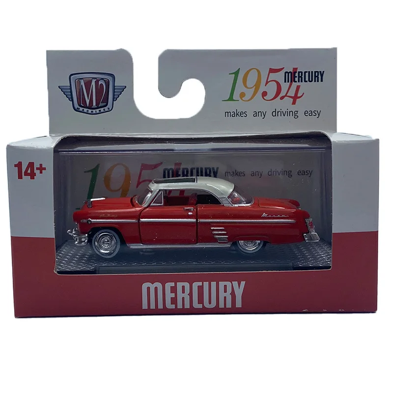 

M2 Machines 1:64 1954 Mercury Sun Valley genuine alloy car model collection and decoration brand new packaging