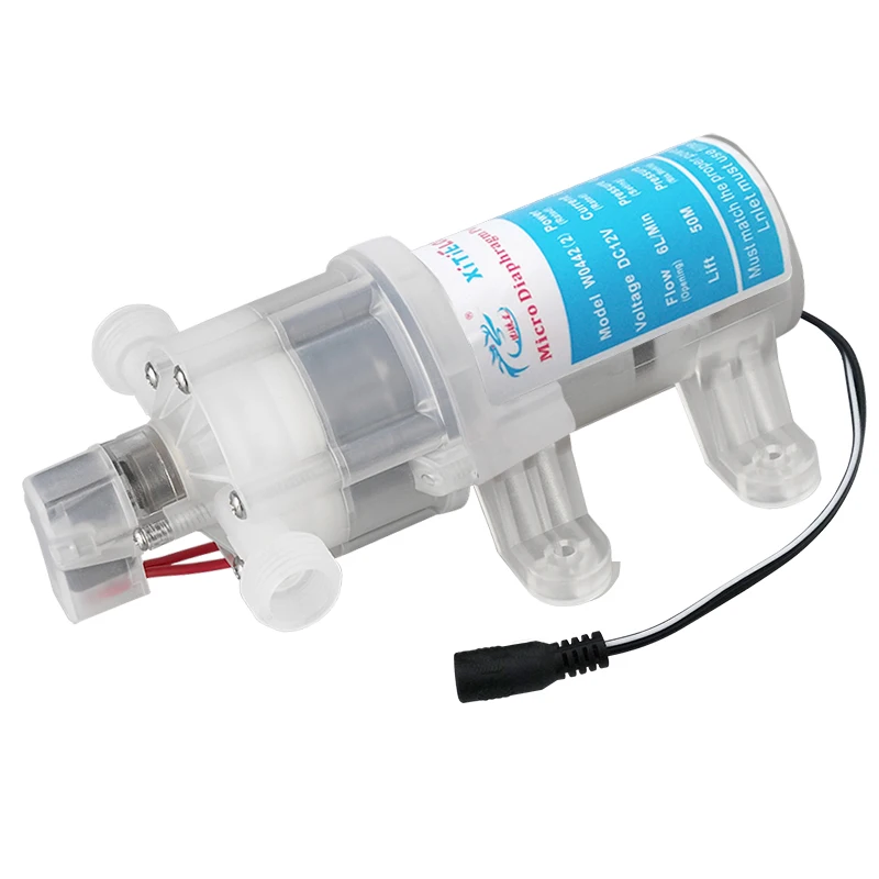 

W0442(2)YD-12-80MX 12 В 80 Вт пищевой насос малошумный мини-мембранный насос маленький для соковыжималки электрический водяной насос