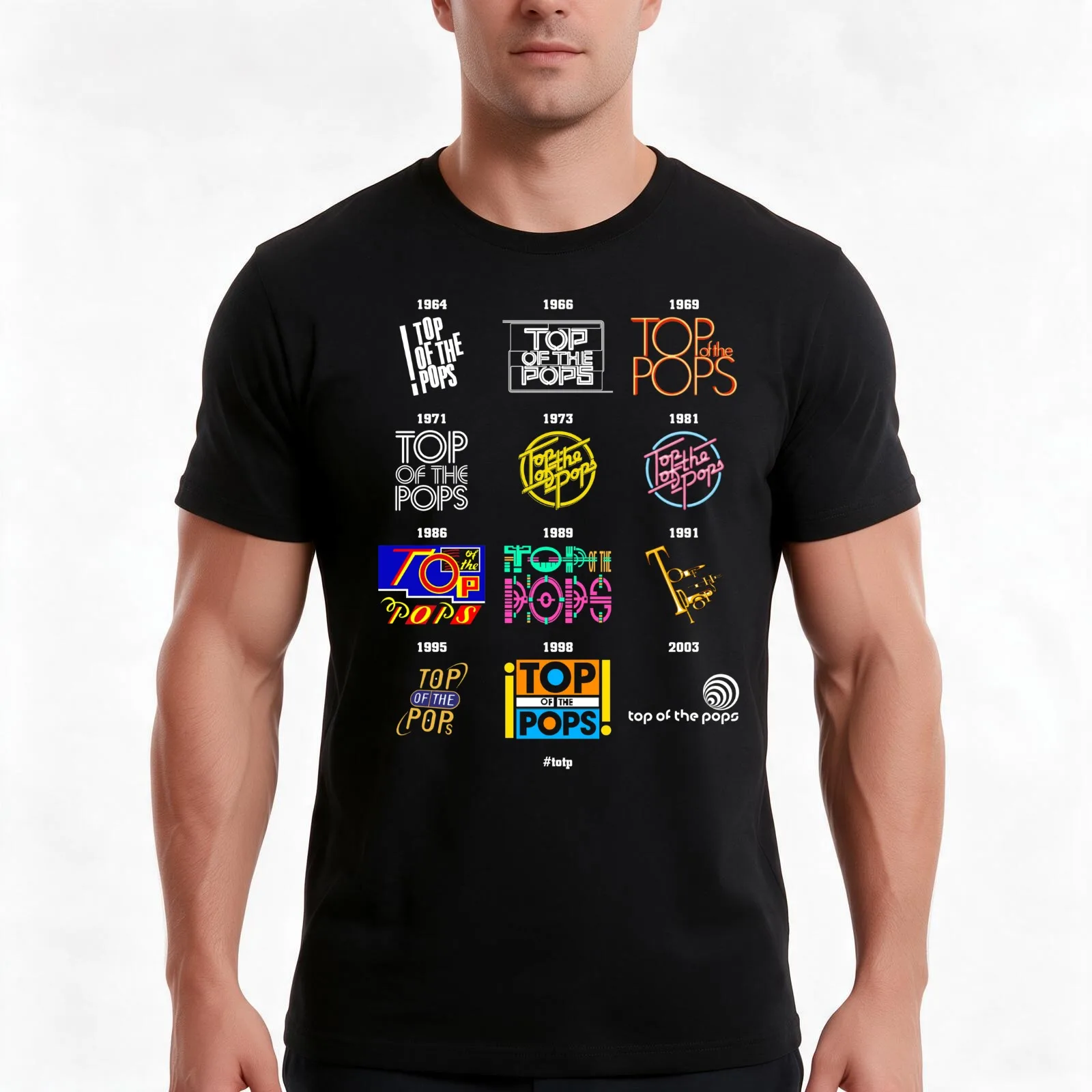 beebthings Top of the Pops eras T-Shirt Summer Casual Cotton Tee Oversized Streetwear Tops Vintage Graphic Print 100% Cotton