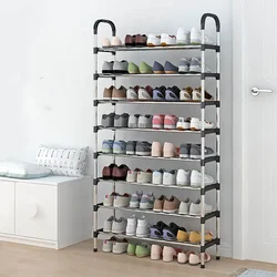 Multilayer Simple Steel Pipe Shoe Rack Ritating Living Room Modern Hall Shoe Rack Hallway Balcony Szafki Na Buty Home Furniture