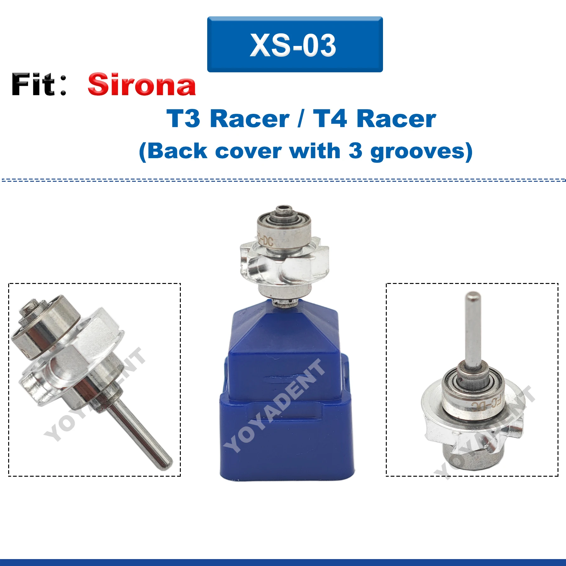 Tandheelkundige Turbine Cartridge Luchtrotor Tandheelkunde Handstuk Accessoires Fit NSK KAVO COXO Hoge Snelheid Handstuk