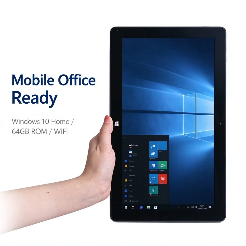 11.6인치, 4GB RAM, 64GB ROM, 윈도우 10 태블릿 PC, X5-Z8300 쿼드 코어 CPU, 최대 1.44GHz, 1366 x 768 IPS, 64비트, WIFI